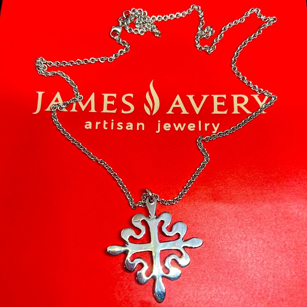 James Avery Cross necklace